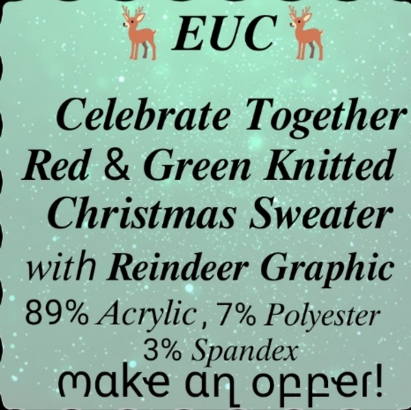 𝑪𝒆𝒍𝒆𝒃𝒓𝒂𝒕𝒆 𝑻𝒐𝒈𝒆𝒕𝒉𝒆𝒓 𝑭𝒆𝒔𝒕𝒊𝒗𝒆 𝑹𝒆𝒊𝒏𝒅𝒆𝒆𝒓 𝑺𝒘𝒆𝒂𝒕𝒆 - Picture 2 of 12